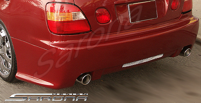 Custom Lexus GS300/400 Rear Bumper  Sedan (1998 - 2005) - $590.00 (Part #LX-003-RB)